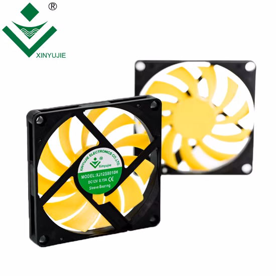 8010 Водонепроницаемый IP67 5 В 12 В 24 В постоянного тока охлаждающий вентилятор Xyj05b8010m 2/3/4 контакта осевой вентилятор постоянного тока 80X80X10 мм